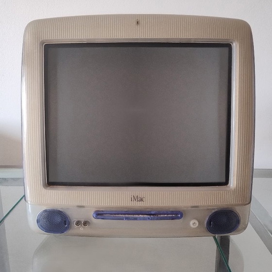 Image 1 of 2000 Apple iMac G3/350 "Slot-Loading" - Indigo Edition. Designed by Jony Ive