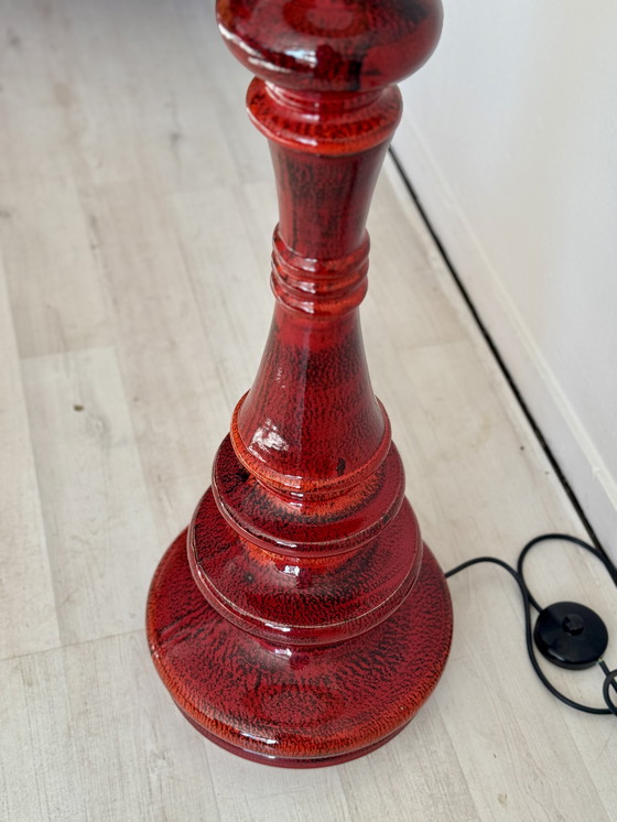 Image 1 of Lampada da terra vintage in ceramica Hustadt Leuchten