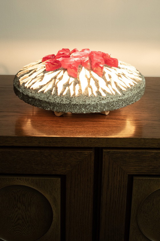 Image 1 of Betonnen lamp