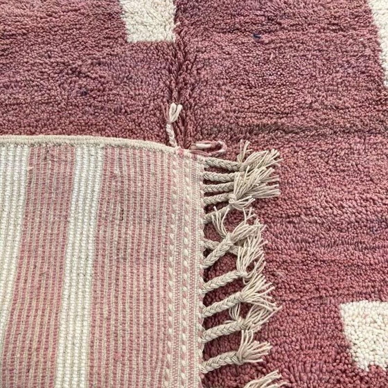 Image 1 of Handmade Moroccan Pure Wool Rug 150/350 cm