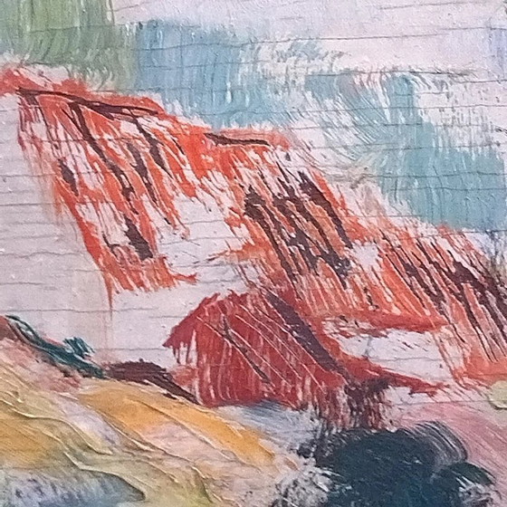 Image 1 of Tableau impressionnisme. Auguste De Roisin né en Belgique en 1889.