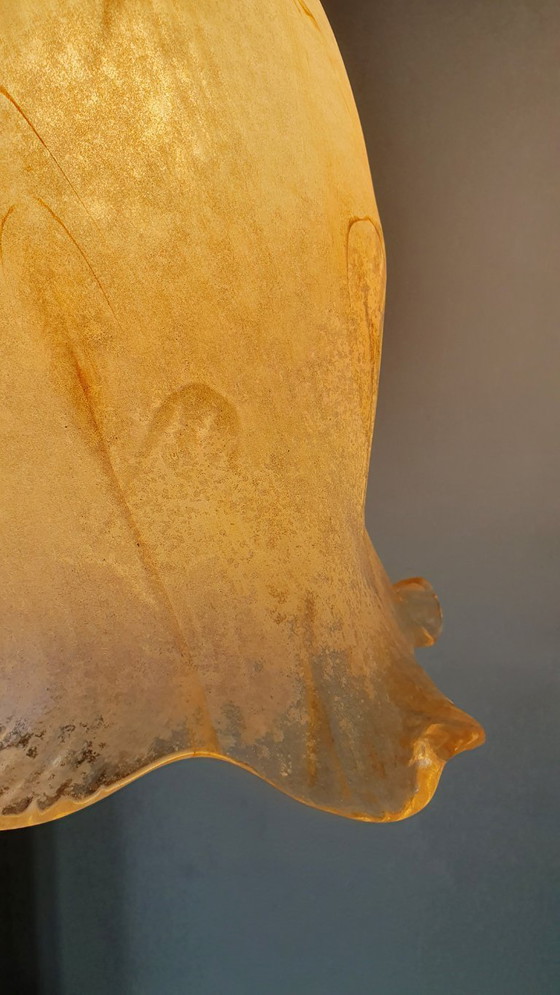 Image 1 of Set van 2 Vintage Murano hanglampen - Mid Century - Italy