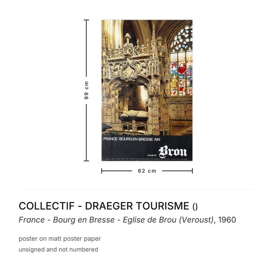 Image 1 of COLLECTIVE - DRAEGER TOURISM France - Bourg en Bresse - Church of Brou (Veroust)