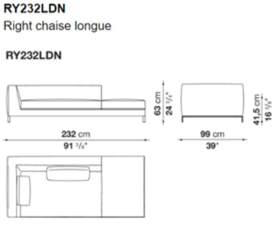 Image 1 of B&B Italia Ray hoekbank