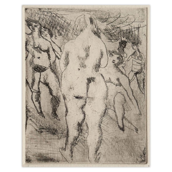 Jules Pascin Ets Zes Femmes Nues 1980 – Litho's & Zeefdrukken, Paper (photo 5 of 5)