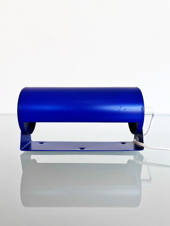 Image 1 of Vintage IKEA lod V413 blauwe wandlamp muurlamp
