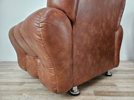 1970s Italian Design Armchairs – Leather (photo 16 of 16)
