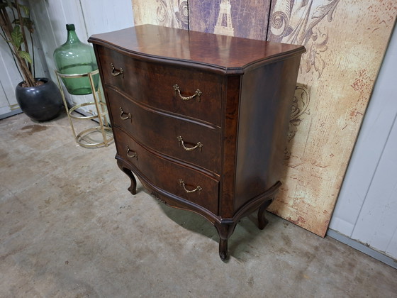 Image 1 of Commode anglaise classique, table murale, dimensions : 77 x 37 cm et 80 cm de hauteur.