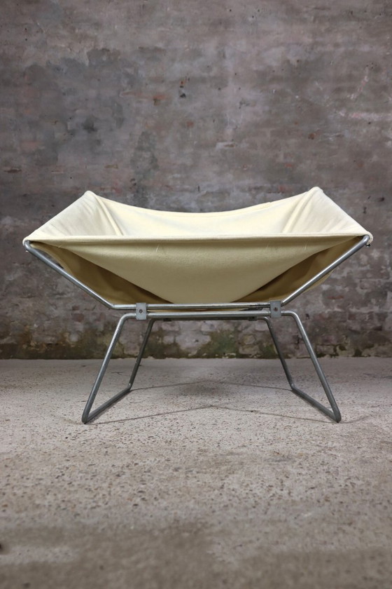 Image 1 of AP-14 – “Anneau” loungestoelen – Set van 2 – Pierre Paulin – A. Polak – Nederland / Frankrijk – jaren 1950