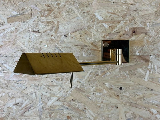 Image 1 of Lámpara de pared articulada años 60 y 70 de latón Relco Made in Italy Design
