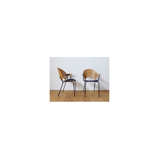 Image 1 of Pair of vintage Danish desk armchairs by Nanna Ditzel, 1950s