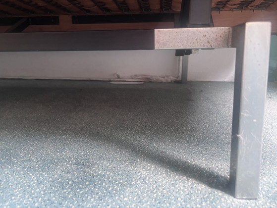 Pastoe Patou Daybed / Sofa Bed – Cees Braakman – Benches, Velvet, Metal (photo 3 of 5)