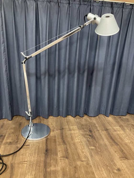 Image 1 of Artemide Tolomeo Design Chrome Table Lamp Architect Lamp