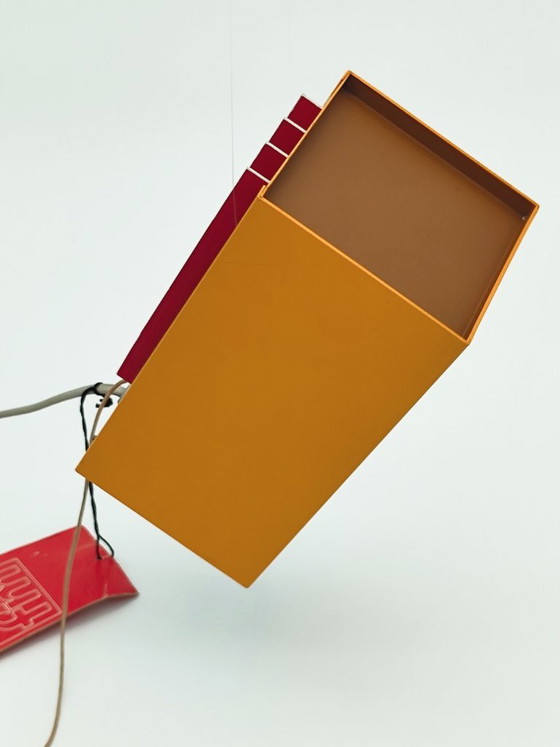 Fog & Mørup 70.1250 D Pendant lamp, orange and red, Metal, Mid Century Modern (photo 7 of 8)
