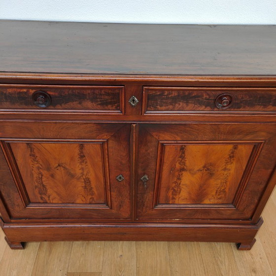 Image 1 of Antique brocante buffet cabinet sideboard cabinet cupboard