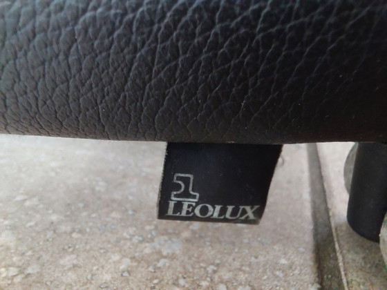 4 sillas de comedor Leolux Columna con respaldos ajustables – Leather (photo 4 of 7)