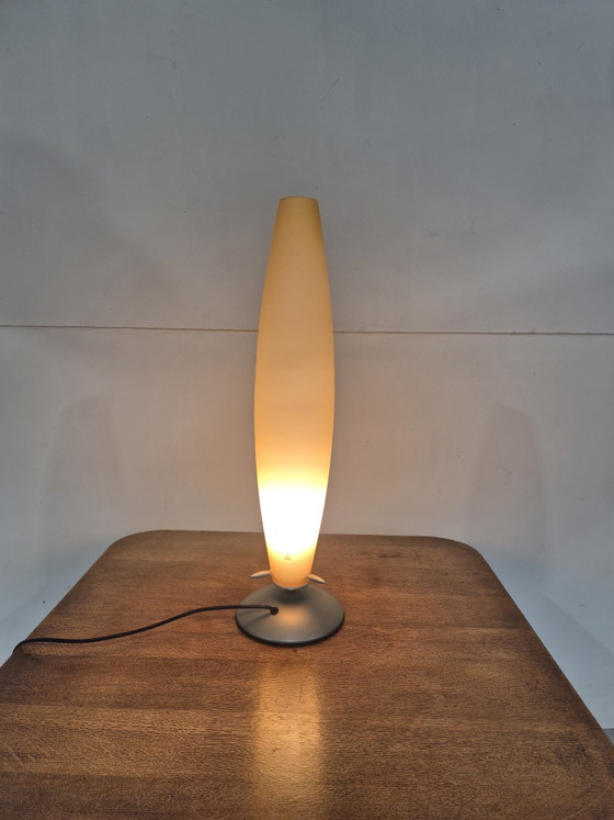 Image 1 of Vetri Murano vintage rocket atomic table lamp