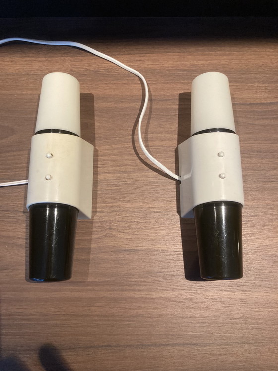 Image 1 of 2 lampade da notte/applique vintage Philips