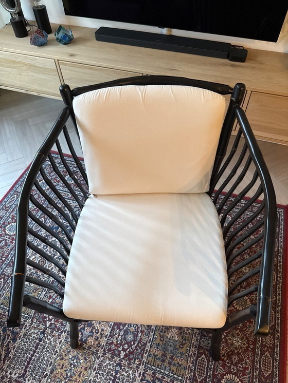 Image 1 of POLSPOTTING BAMBOO STOOL