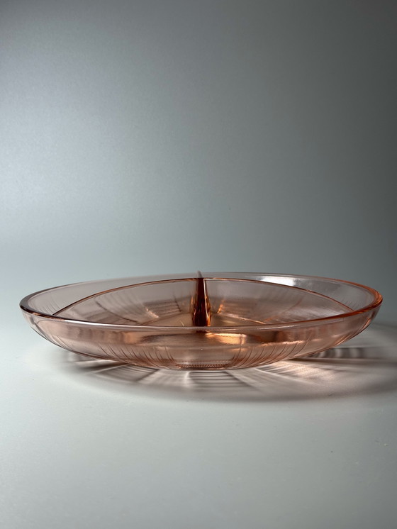 Image 1 of Servizio da portata Art Déco Rosaline "Severina" di Val Saint Lambert