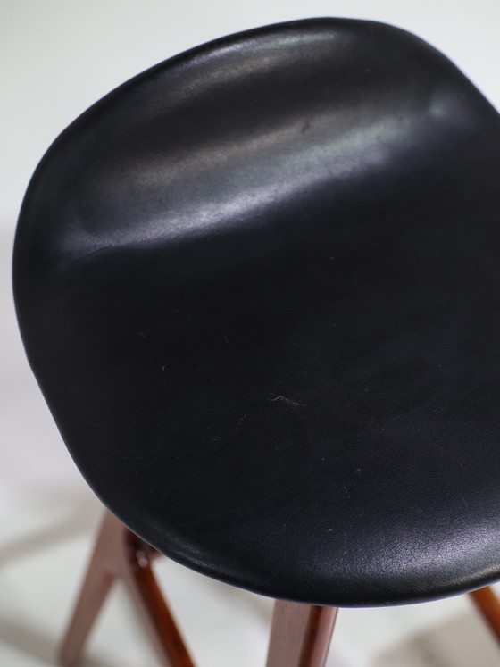 Image 1 of 2x Barhocker Erik Buch OD61 Palisanderholz Dänisch 1960er Jahre