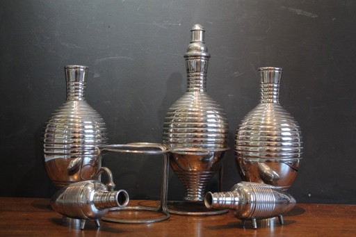 Italian Calegaro Art Deco Decanter set