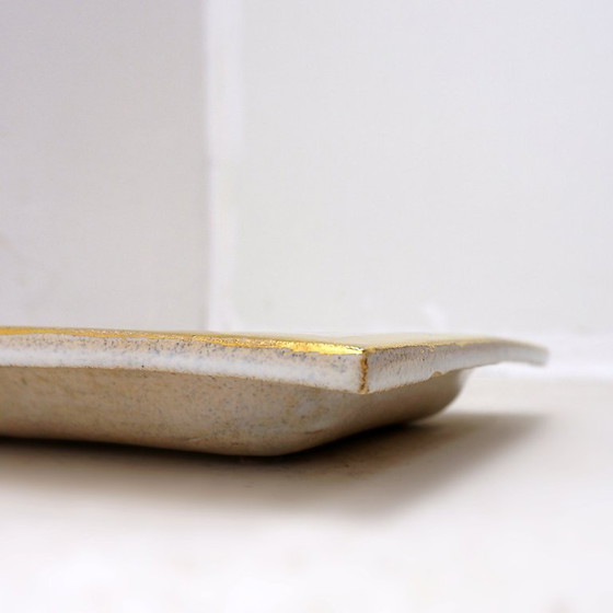 Image 1 of Vassoio portaoggetti in ceramica vintage Georges Pelletier o piatto decorativo da parete - 1970