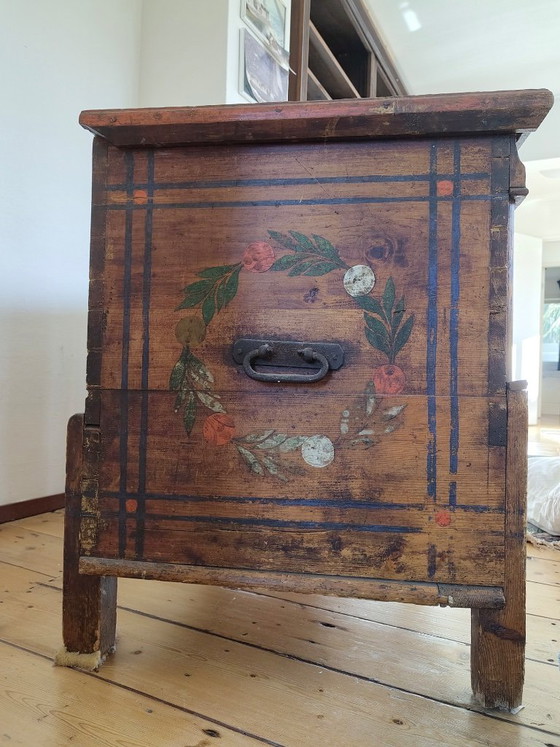 Arca de novia de 1875, Armarios de almacenamiento, Madera, Metal, Multicolor (foto 6 de 7)