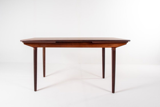 Image 1 of Table de salle à manger extensible en palissandre Harry Østergaard, années 1960