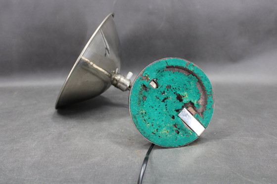 Image 1 of  1930 Verchroomde Tafellamp van Profundus, Oostenrijk