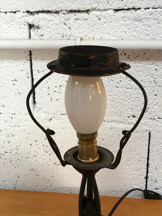 Image 1 of Antieke Art Nouveau lamp