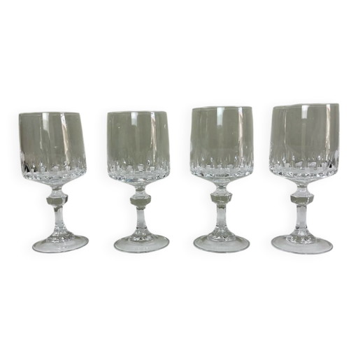 4 Kristallgläser
