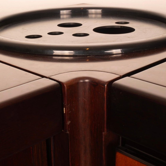 Angelo Mangiarotti Muebles Bar de Palisandro La Sorgente dei Mobili Mid Century – Mueble bar, Plastic (photo 16 of 27)