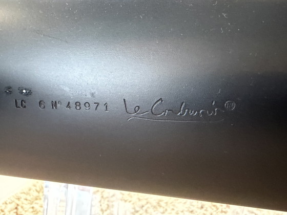LC6 Le Corbusier Cassina Original with certificate – Dining tables, Glass, Metal (photo 4 of 5)