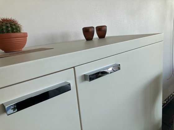 Stylish design cabinet by Cappellini – Wall cabinet, Metal, Wood (photo 5 of 5)