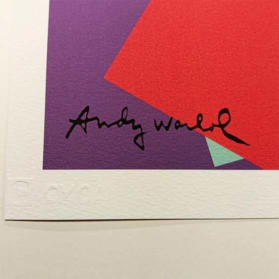 Image 1 of Litografia in edizione limitata "Topolino" di Andy Warhol degli anni '80 realizzata da CMOA.