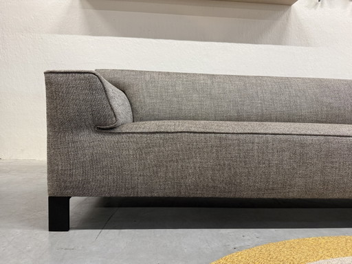 Pode Edit Sofa, 3,5-Sitzer, Zen-Stoff, Anthrazit-Taupe-Weiß