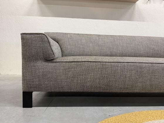 Image 1 of Pode Edit Sofa, 3,5-Sitzer, Zen-Stoff, Anthrazit-Taupe-Weiß