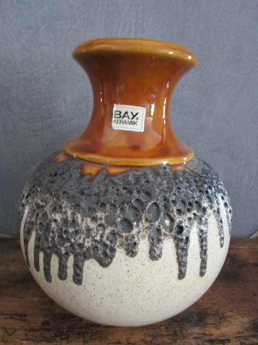 Vintage vase by Bay Keramik from West Germany, from the 1960s and 70s.