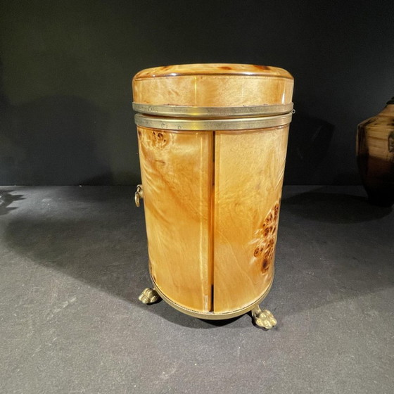 Set da fumo italiano in radica di noce, anni '70 – Oggetti decorativi, Brass, Hollywood Regency (photo 13 of 15)
