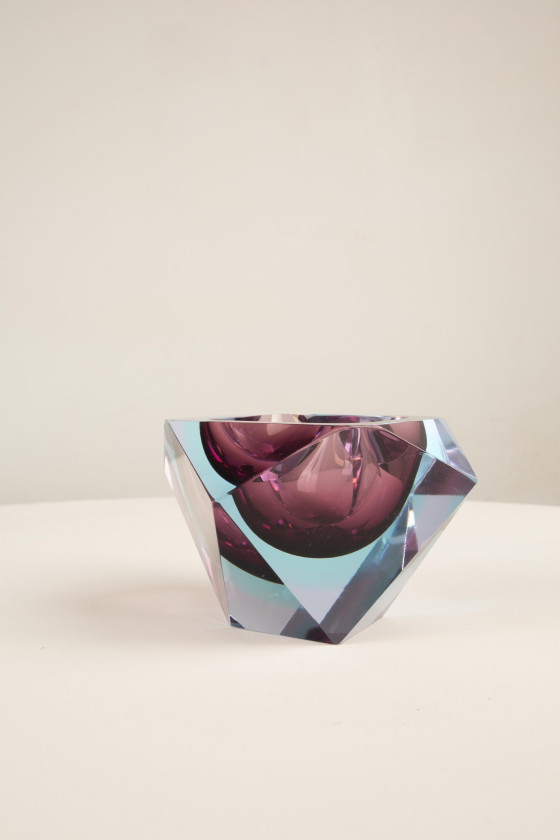 Sculpturale asbak toegeschreven aan Flavio Poli voor Seguso Vetri d’Arte, 1970 – Tafelaccessoires (photo 11 of 21)
