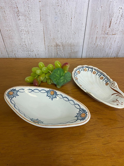 Een paar mooie serveerschalen uit St Amand.