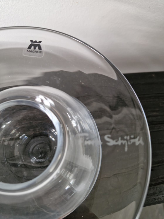 "Boblen" Vase, by Finn Schjøll Magnor Glassverk. (photo 4 of 5)