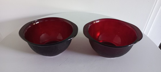 Image 1 of Vintage arcoroc servies jaren'70 