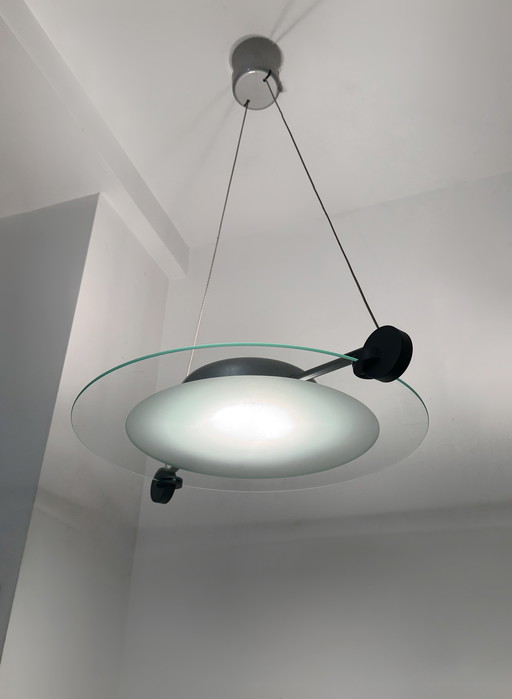 Memphis design pendant light by Artemide, 1980s