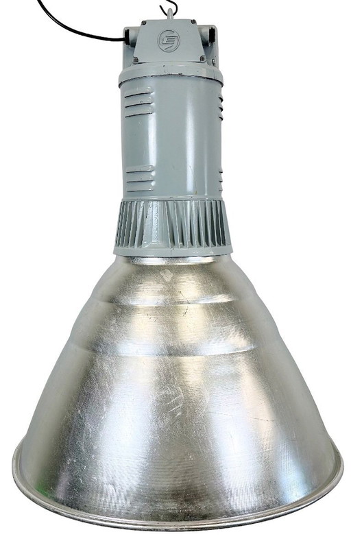 Large Industrial Aluminium Pendant Light from Elektrosvit, 1960s
