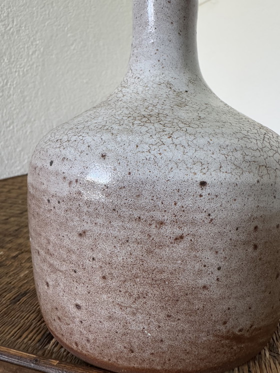 Image 1 of Vase Emailliertes Steinzeug Norbert Pierlot 60er Jahre