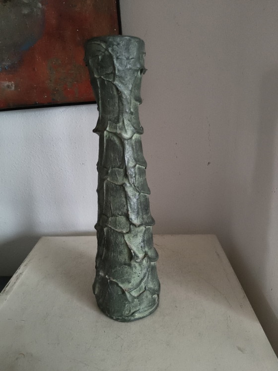 Image 1 of Vintage Brutalist Vase (30 cm) – Ballesti Gerona Style – 1970s