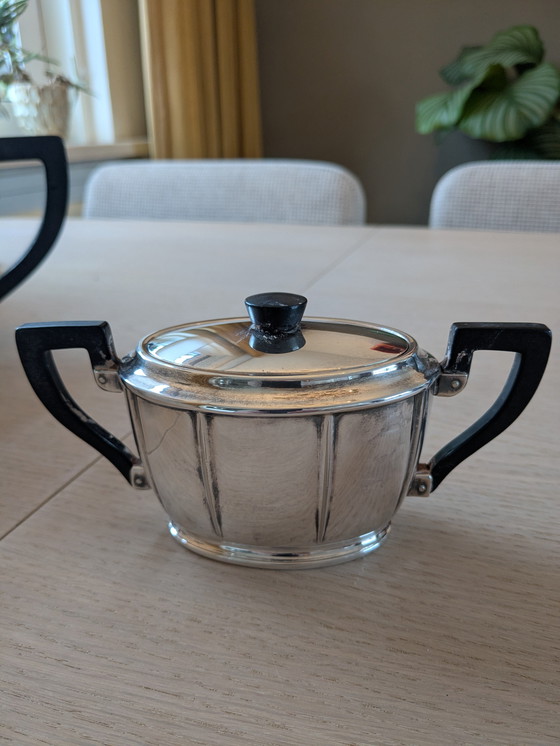 Image 1 of Silver-plated tea set