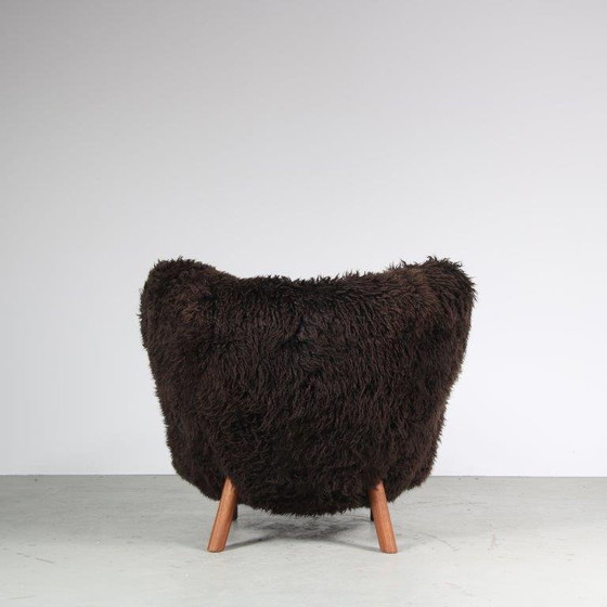 Image 1 of 2020s Edition of 1930s "Little Petra" chair by Viggo Boesen for &Tradition, Denmark